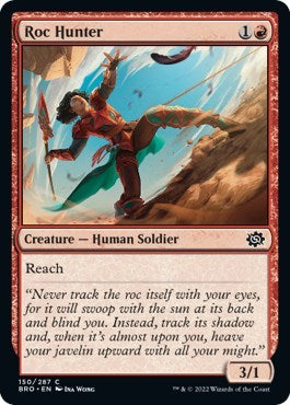 Roc Hunter (The Brothers' War) Light Play Foil
