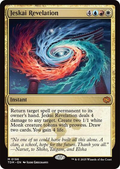 Jeskai Revelation (Tarkir: Dragonstorm) Near Mint