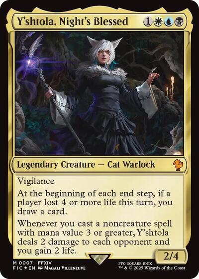 Y'shtola, Night's Blessed (Commander: FINAL FANTASY) Near Mint Foil
