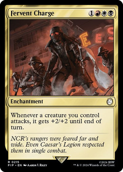 Fervent Charge (Universes Beyond: Fallout) Near Mint