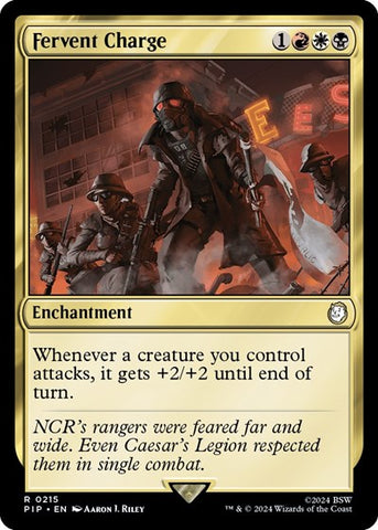 Fervent Charge (Universes Beyond: Fallout) Near Mint