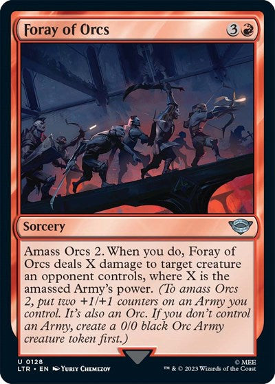 Foray of Orcs (Universes Beyond: The Lord of the Rings: Tales of Middle-earth) Near Mint