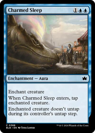Charmed Sleep (Bloomburrow) Near Mint Foil