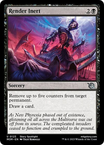 Render Inert (March of the Machine) Near Mint Foil