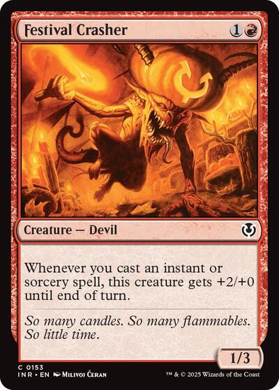 Festival Crasher (Innistrad Remastered) Light Play Foil