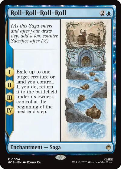Roll-Roll-Roll-Roll (The Hobbit) Near Mint Foil