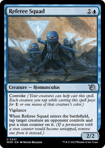 Referee Squad (March of the Machine) Near Mint Foil