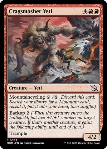 Cragsmasher Yeti (March of the Machine) Near Mint