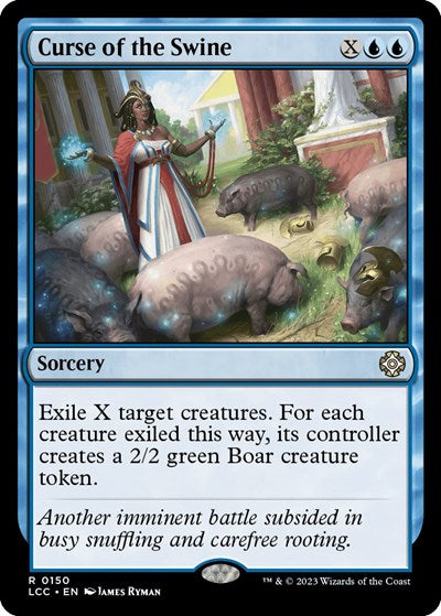 Curse of the Swine (Commander: The Lost Caverns of Ixalan) Near Mint