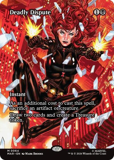 Deadly Dispute (Borderless) (Marvel Eternal-Legal) Near Mint