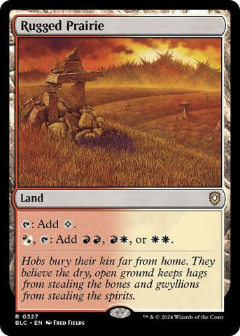 Rugged Prairie (Commander: Bloomburrow) Near Mint