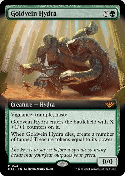 Goldvein Hydra (Extended Art) (Outlaws of Thunder Junction) Near Mint