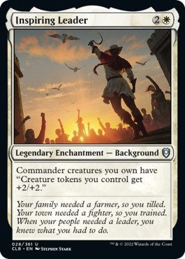 Inspiring Leader (Commander Legends: Battle for Baldur's Gate) Near Mint Foil
