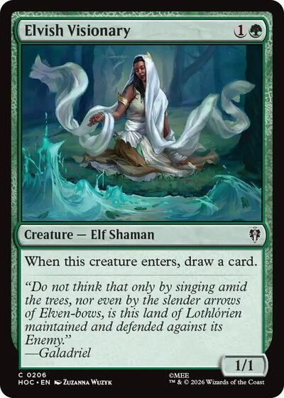 Elvish Visionary (The Hobbit: Eternal-Legal) Near Mint