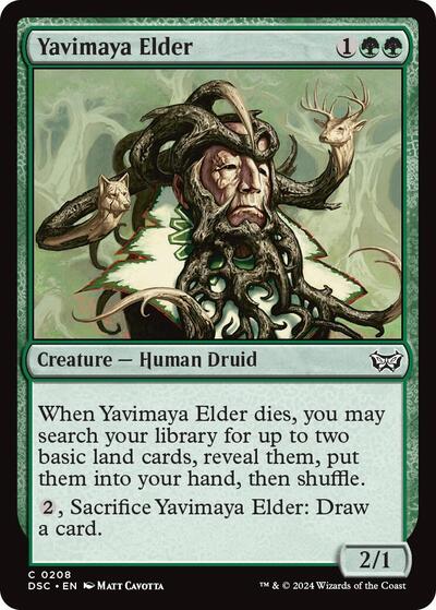 Yavimaya Elder (Commander: Duskmourn: House of Horror) Near Mint