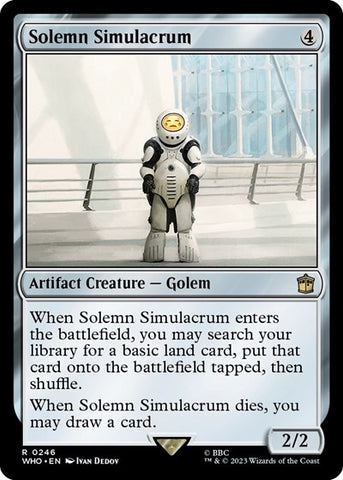 Solemn Simulacrum (Universes Beyond: Doctor Who) Near Mint