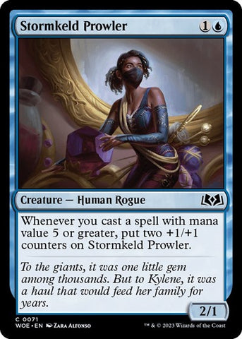 Stormkeld Prowler (Wilds of Eldraine) Near Mint Foil