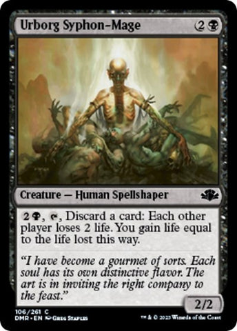 Urborg Syphon-Mage (Dominaria Remastered) Near Mint Foil