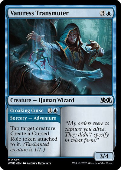 Vantress Transmuter (Wilds of Eldraine) Near Mint Foil