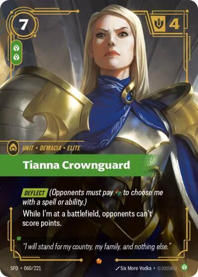 Tianna Crownguard (Spiritforged) Near Mint Foil