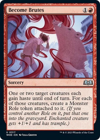 Become Brutes (Wilds of Eldraine) Near Mint