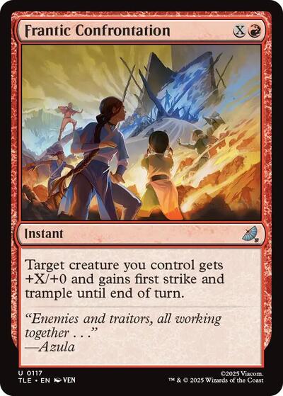 Frantic Confrontation (Avatar: The Last Airbender: Eternal-Legal) Near Mint