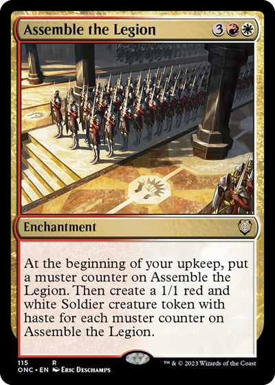 Assemble the Legion (Commander: Phyrexia: All Will Be One) Near Mint