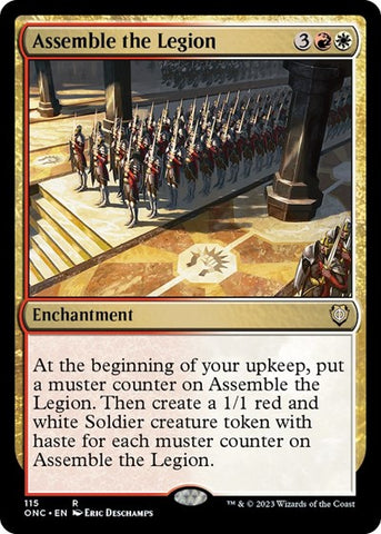 Assemble the Legion (Commander: Phyrexia: All Will Be One) Near Mint