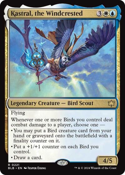 Kastral, the Windcrested (Bloomburrow) Near Mint