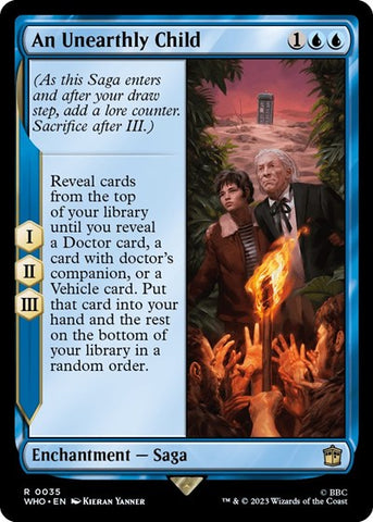 An Unearthly Child (Universes Beyond: Doctor Who) Near Mint