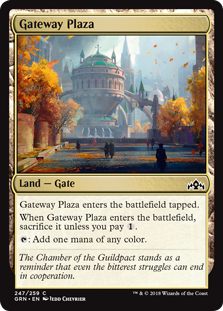 Gateway Plaza (Guilds of Ravnica) Near Mint