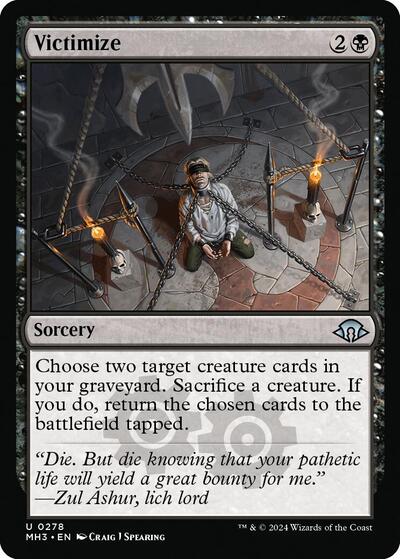 Victimize (Modern Horizons 3) Near Mint Foil