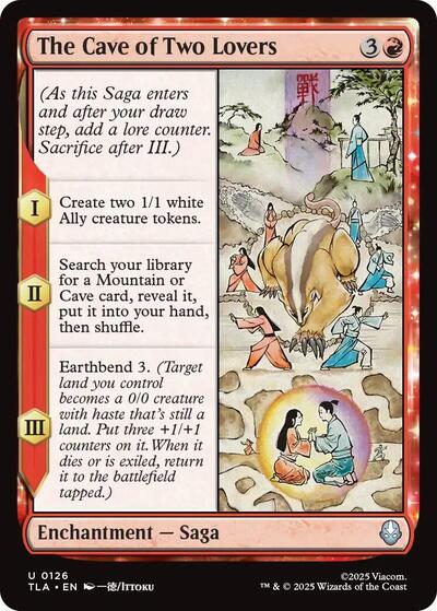 The Cave of Two Lovers (Avatar: The Last Airbender) Near Mint Foil