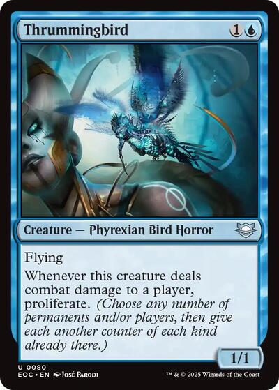 Thrummingbird (Commander: Edge of Eternities) Near Mint