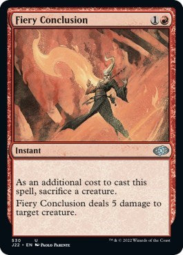 Fiery Conclusion (Jumpstart 2022) Near Mint
