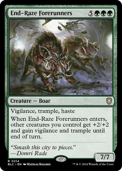 End-Raze Forerunners (Commander: Bloomburrow) Near Mint