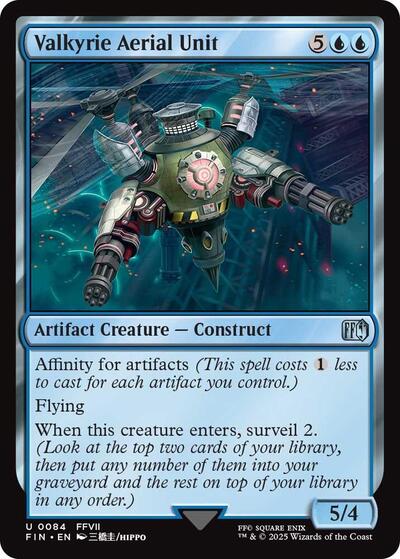 Valkyrie Aerial Unit (Universes Beyond: FINAL FANTASY) Near Mint Foil