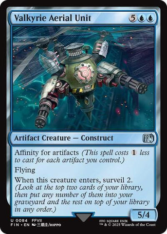 Valkyrie Aerial Unit (Universes Beyond: FINAL FANTASY) Near Mint Foil