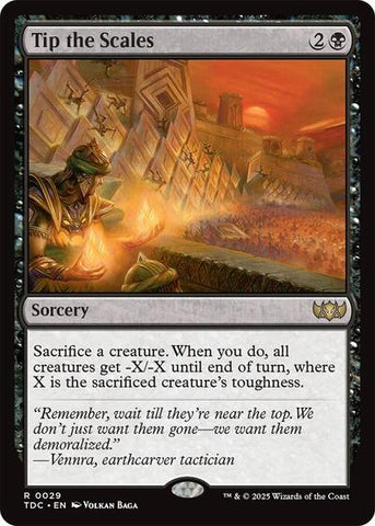 Tip the Scales (Commander: Tarkir: Dragonstorm) Near Mint