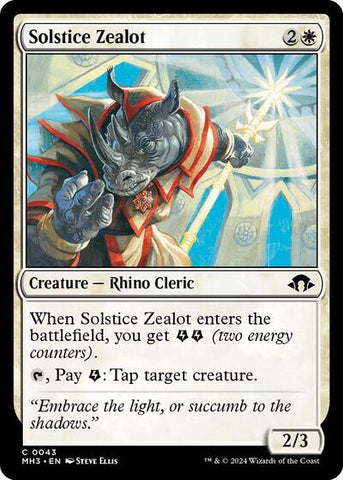 Solstice Zealot (Modern Horizons 3) Near Mint Foil