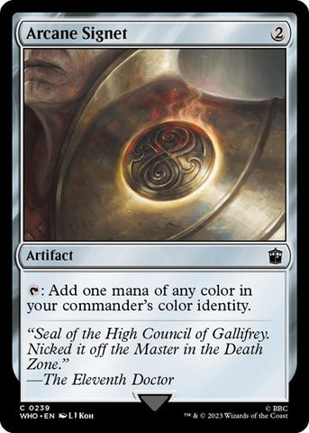 Arcane Signet (Universes Beyond: Doctor Who) Near Mint