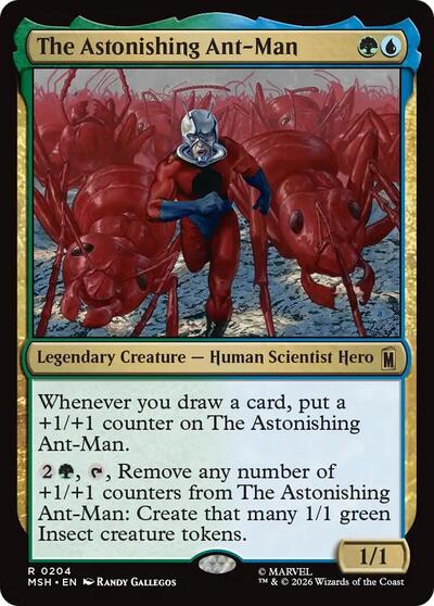 The Astonishing Ant-Man (Marvel Super Heroes) Near Mint Foil