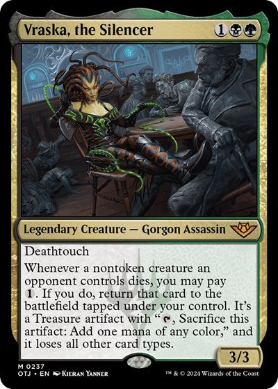 Vraska, the Silencer (Outlaws of Thunder Junction) Near Mint Foil