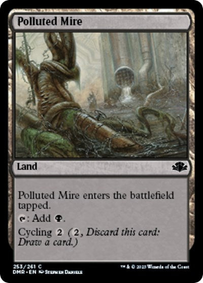 Polluted Mire (Dominaria Remastered) Near Mint