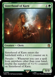 Sisterhood of Karn (Universes Beyond: Doctor Who) Near Mint