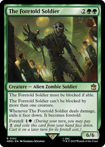 The Foretold Soldier (Universes Beyond: Doctor Who) Near Mint
