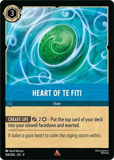 Heart of Te Fiti (Fabled) Near Mint Cold Foil