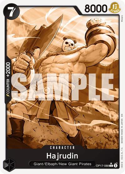 Hajrudin (Pandaman Art) (The World's Strongest Warriors) Near Mint