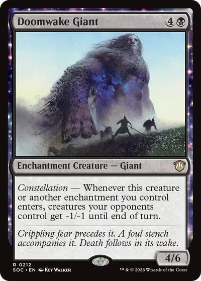 Doomwake Giant (Commander: Secrets of Strixhaven) Near Mint