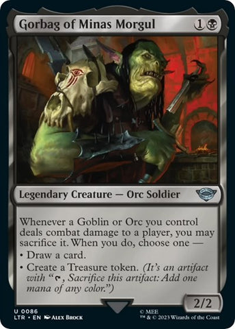 Gorbag of Minas Morgul (Universes Beyond: The Lord of the Rings: Tales of Middle-earth) Near Mint Foil